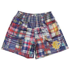 Eric Emanuel EE Basic Shorts Madras Plaid Yellow